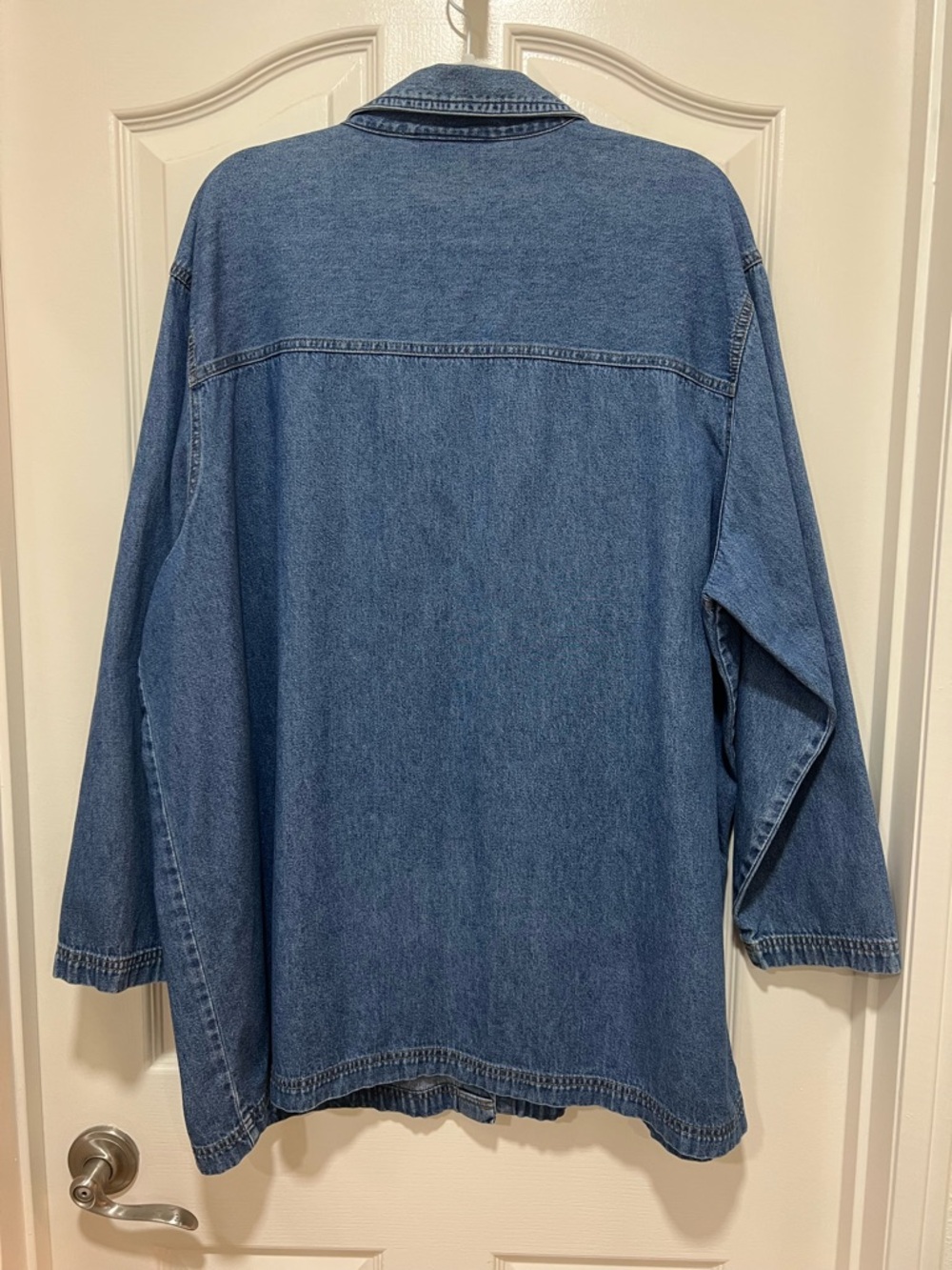 Simply Susan Denim Button-Down Jacket - Picture 4 of 6